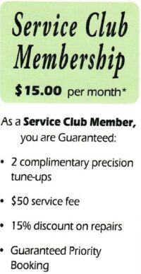 Service Club Details